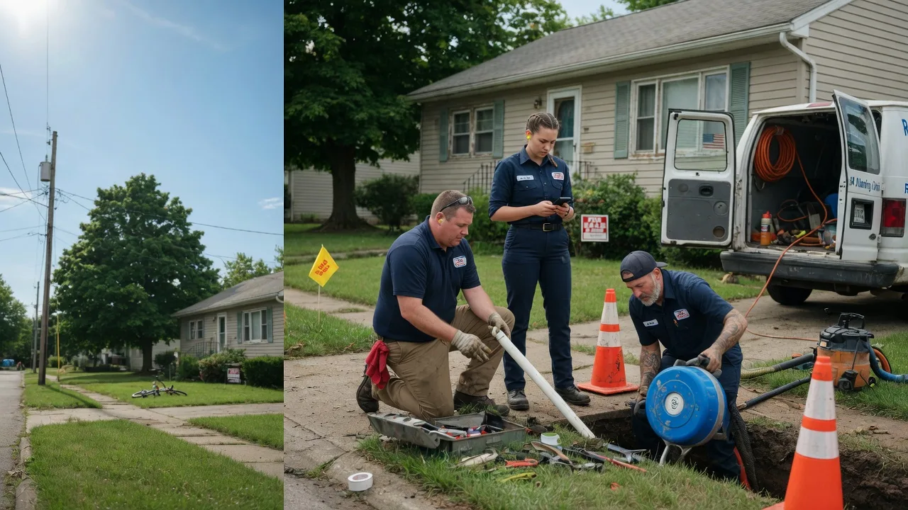 Sewer Line Repair in Mendon, IL near me